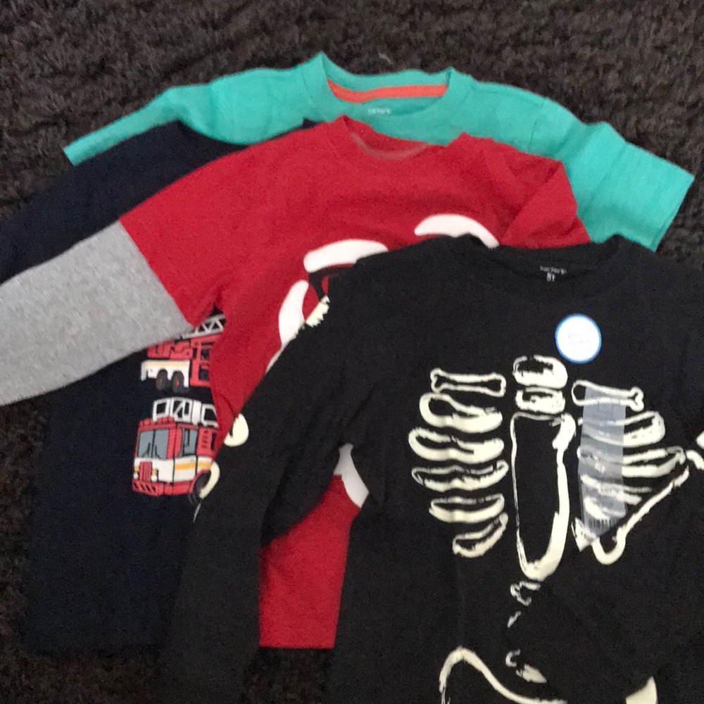 Lots of boys shirts